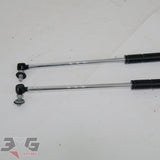 R34 Nissan Skyline coupe boot trunk lid gas stay strut LH RH pair 84430-AA125 84431-AA125 1999-2000 - 3GSpares NZ