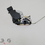 R34 Nissan Skyline sedan RH Right front door lock latch assembly with new actuator 80502-AA000 1998-2002 - 3GSpares NZ
