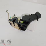 R34 Nissan Skyline sedan LH Left front door lock latch assembly with new actuator 80503-AA000 1998-2002 - 3GSpares NZ