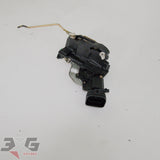 R34 Nissan Skyline sedan LH Left front door lock latch assembly with new actuator 80503-AA000 1998-2002 - 3GSpares NZ