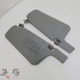 Nissan S14 Silvia RHD Interior Sun Visor Blocker Pair LH & RH 200SX 93-98