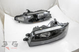 Nissan R33 Skyline S1 Blackhousing Head Light Set Coupe Headlight 93-96