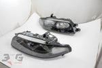 Nissan R33 Skyline S1 Blackhousing Head Light Set Coupe Headlight 93-96