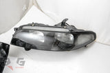 Nissan R33 Skyline S1 Blackhousing Head Light Set Coupe Headlight 93-96