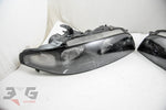 Nissan R33 Skyline S1 Blackhousing Head Light Set Coupe Headlight 93-96