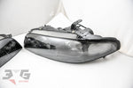 Nissan R33 Skyline S1 Blackhousing Head Light Set Coupe Headlight 93-96