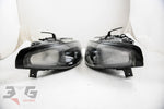 Nissan R33 Skyline S1 Blackhousing Head Light Set Coupe Headlight 93-96