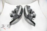 Nissan R33 Skyline S1 Blackhousing Head Light Set Coupe Headlight 93-96