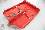 OEM red carpet from RHD DC5 Honda Integra Type R, years 2001-2006