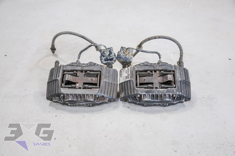 Nissan 5 Stud FRONT 280mm Alloy 4pot Sumitomo Front Brake Calipers Upgrade Z32 S14 S15 Silvia Skyline