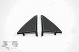 OEM Honda interior mirror bolt cover pair – part numbers 76270‑S6M‑0000 (driver) and 76220‑S6M‑0000 (passenger), used good condition.
