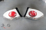 Toyota E10 Altezza SEDAN Chrome Tail Light Pair w TRD Covers 98-05 SXE10 GXE10