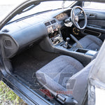 Nissan Silvia S14 Zenki dashboard and centre console – manual, stripped stereo area