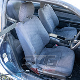 S14 Silvia Zenki interior – pair of OEM cloth bucket seats and full centre console