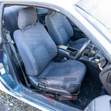 Nissan Silvia S14 interior view – front OEM cloth seats