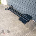 Nissan S14 Silvia 200SX Side Skirt Pair Zenki Aero Fiberglass 93-96 Aftermarket
