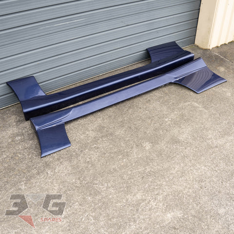 Nissan S14 Silvia 200SX C-West Side Skirt Pair Aero Fiberglass 93-96