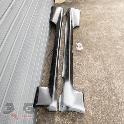 JDM Nissan R33 Skyline COUPE OEM Plastic Side Skirt Set 93-98