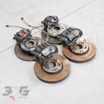 Toyota JZX100 Tourer V Complete Front & Rear Brake Set Near New w Braided Lines