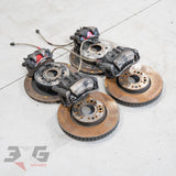 Toyota JZX100 Tourer V Complete Front & Rear Brake Set Near New w Braided Lines