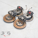 Toyota JZX100 Tourer V Complete Front & Rear Brake Set Near New w Braided Lines