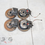 Toyota JZX100 Tourer V Complete Front & Rear Brake Set Near New w Braided Lines