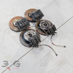 Toyota JZX100 Tourer V Complete Front & Rear Brake Set Near New w Braided Lines