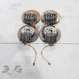 Toyota JZX100 Tourer V Complete Front & Rear Brake Set Near New w Braided Lines