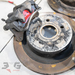 Toyota JZX100 Tourer V Complete Front & Rear Brake Set Near New w Braided Lines