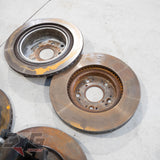 Toyota JZX100 Tourer V Complete Front & Rear Brake Set Near New w Braided Lines