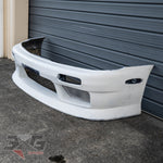Nissan Silvia S14 Vertex Style Zenki Fiberglass Front Bumper 1993 - 1996