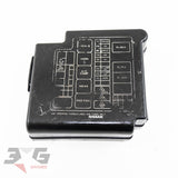 Nissan S14 Silvia Engine Bay Fuse Box Cover – 24382‑65F00 OEM Used 1993‑1998