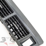 R34 Skyline center upper dash air conditioning vent set 68750-AA000 / 68750-AA005 with 3GSpares logo