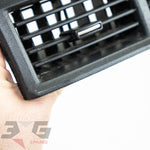 R34 Skyline center upper dash air conditioning vent set 68750-AA000 / 68750-AA005 with 3GSpares logo