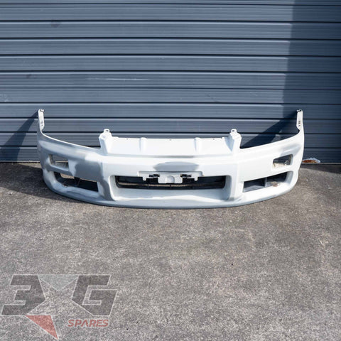 Nissan R34 Skyline Front Bumper Skin Coupe & Sedan 98-02
