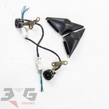 Toyota AE111 Corolla Levin Sprinter Trueno Interior Door Tweeter & Cover Set 95-00 67491-12390 67492-12390 86160-12880 86160-12890