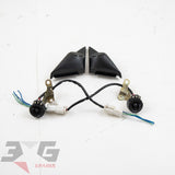 Toyota AE111 Corolla Levin Sprinter Trueno Interior Door Tweeter & Cover Set 95-00 67491-12390 67492-12390 86160-12880 86160-12890