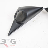 Toyota AE111 Corolla Levin Sprinter Trueno Interior Door Tweeter & Cover Set 95-00 67491-12390 67492-12390 86160-12880 86160-12890