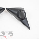 Toyota AE111 Corolla Levin Sprinter Trueno Interior Door Tweeter & Cover Set 95-00 67491-12390 67492-12390 86160-12880 86160-12890