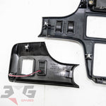Toyota AE111 Levin Trueno instrument cluster center trim 55412-12610 55414-12170 with 3GSpares logo

