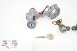JDM Nissan S14 Silvia RHD Complete 5MT Lock Set Key Doors Ignition Trunk 94-98