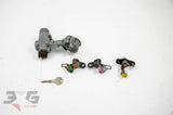 JDM Nissan S14 Silvia RHD Complete 5MT Lock Set Key Doors Ignition Trunk 94-98