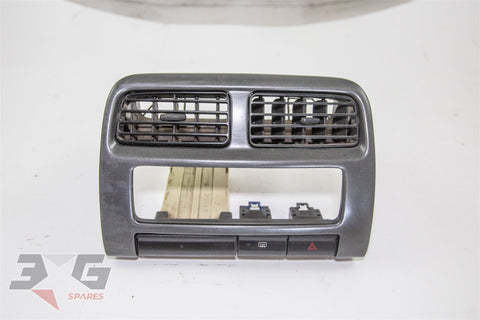 JDM Nissan S14 Silvia Kouki Center Dash Ventilator Heater Surround Bezel 200SX 96-98