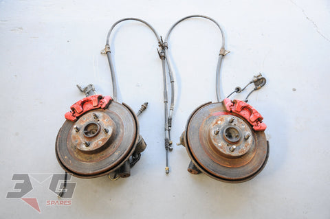 Toyota AE111 Sprinter Carib Corolla Levin Rear Disc Brake & Knuckle Set ABS 4x100