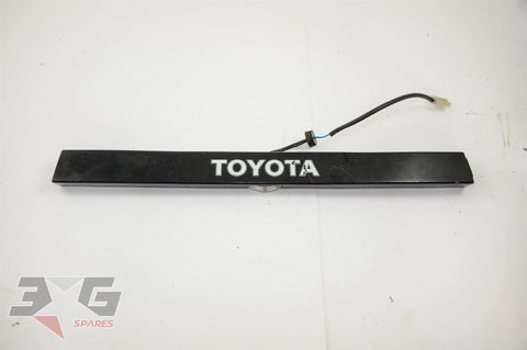 Toyota AE86 Hatch Sprinter Trueno Corolla Levin Rear Garnish Licence Plate Light 83-87