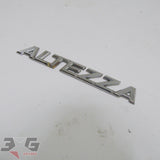 Toyota SXE10 Altezza Rear Trunk Badge Japanese Lexus IS200 IS300 98-05