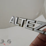 Toyota SXE10 Altezza Rear Trunk Badge Japanese Lexus IS200 IS300 98-05