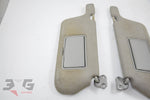 Nissan R34 Skyline S1 Interior Sun Visor Sun Blockers Pair 98-00 GTT GT-T GT #4