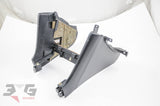 Nissan R34 Skyline S1 Front Lower Center Dash Console Surround Trim 98-02 Grey