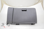 Nissan R34 Skyline S2 Grey Glovebox & Mount Assembly – 68108‑AA020 / 68500‑AA100 OEM Used 2000‑2002